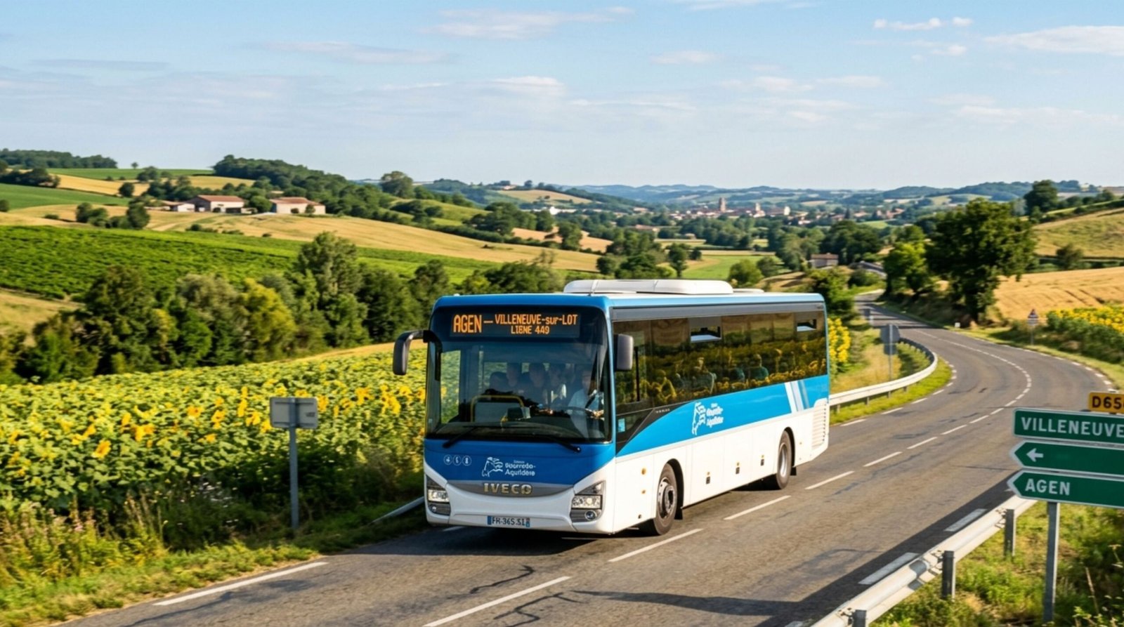 Bus Agen - Villeneuve-sur-Lot