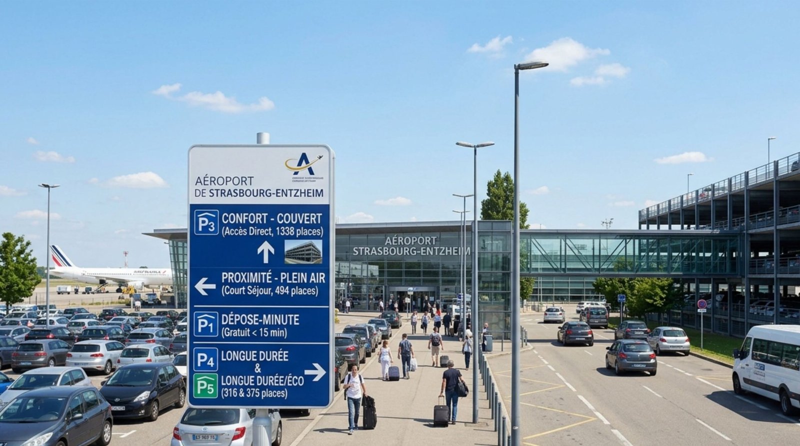 Parking aéroport Strasbourg