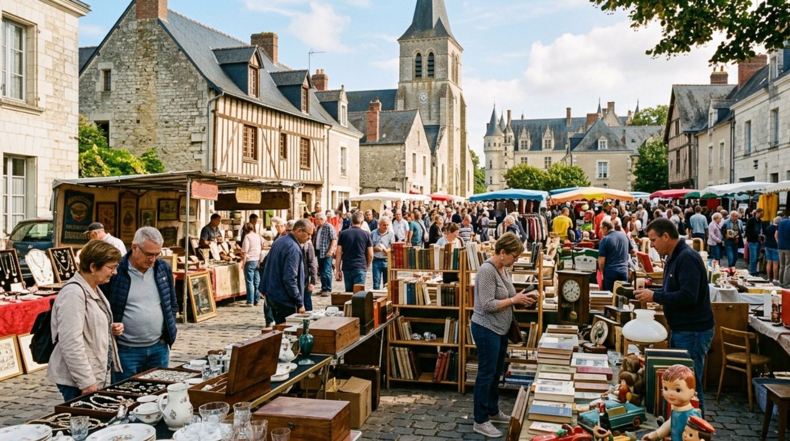 Brocante dans le 37 ce weekend