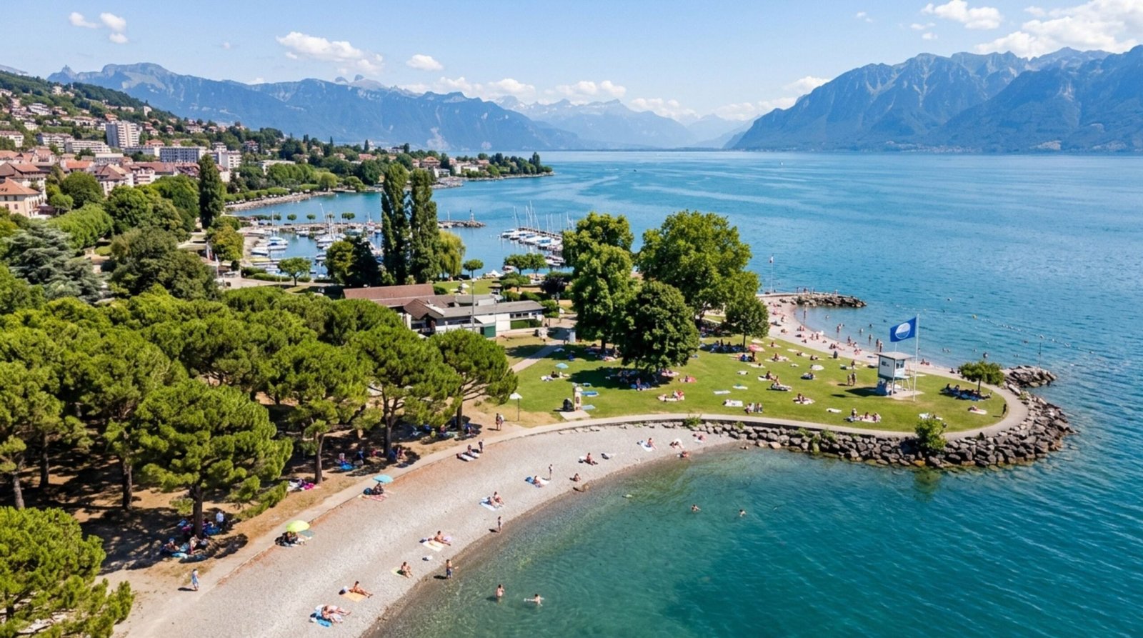 plage thonon